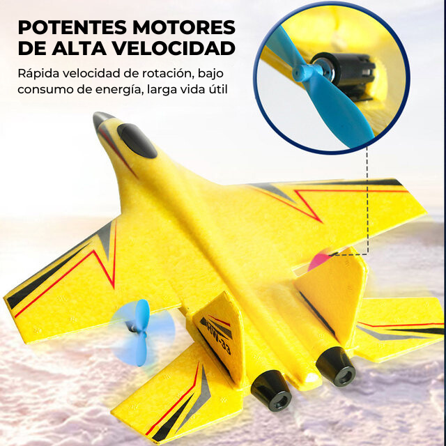 (BLACK FRIDAY!!!) Super Avión Indestructible + Control Remoto + 2 Baterías de Regalo [SOLO HOY!]