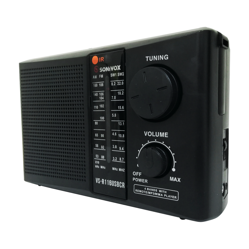 Radio Portatil Sonivox Vsr116 Usb Sd