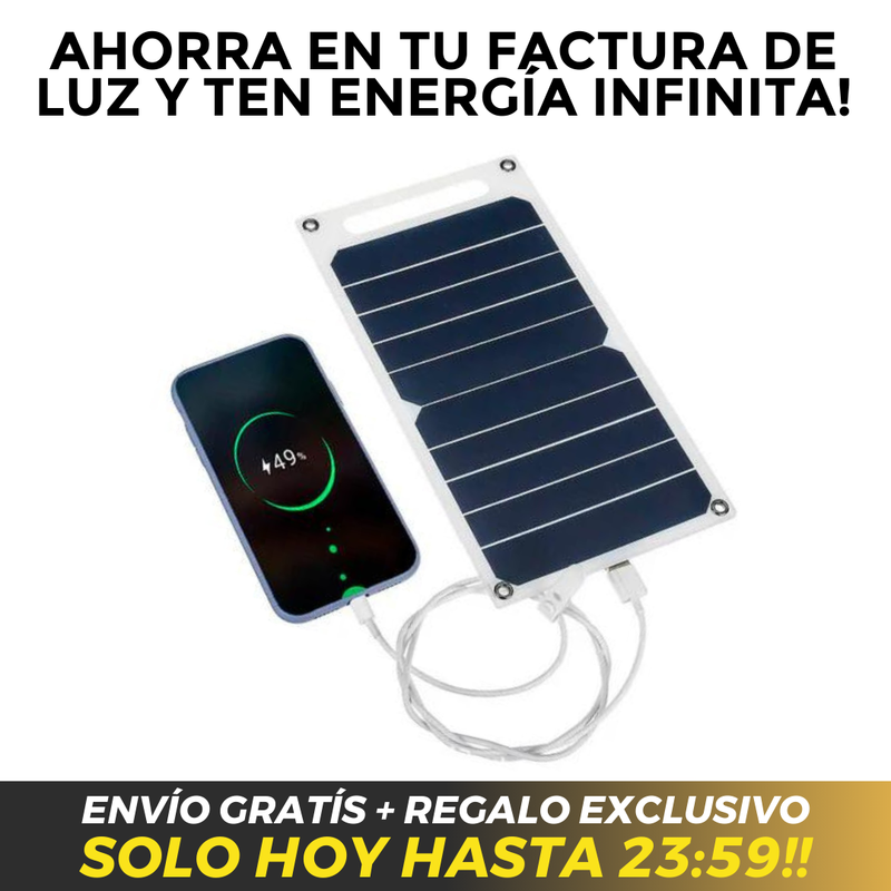 Panel Solar Portátil - Eco Power + Regalos Exclusivos y Envío Gratís! [ENERGÍA INFINITA]