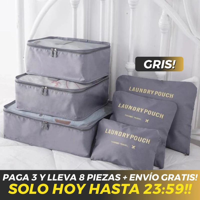 (Compra 3 y lleva 8) Bolsas Organizadoras Oxford Premium - 100% Impermeables [PROMO BLACK FRIDAY!!!]