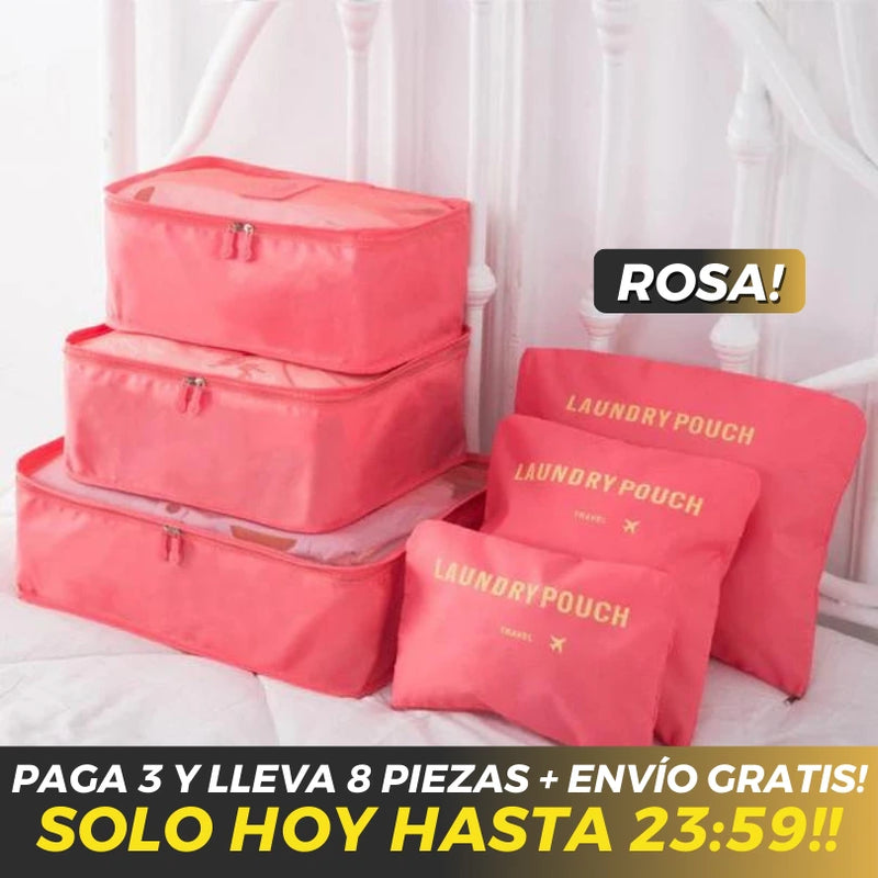 (Compra 3 y lleva 8) Bolsas Organizadoras Oxford Premium - 100% Impermeables [PROMO BLACK FRIDAY!!!]