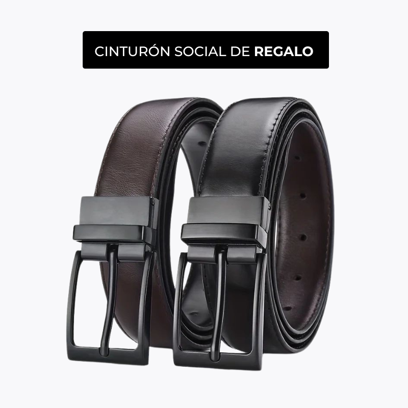 (COMPRA 1 LLEVA 2) Pantalón Social Mónaco + Cinturón de Regalo (SOLO HOY HASTA 23:59!!!)