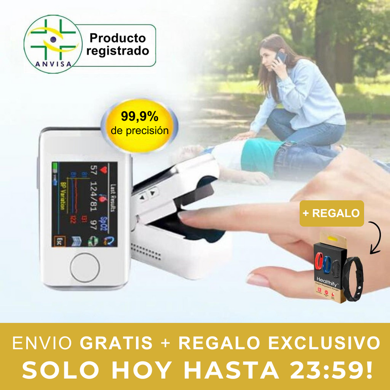 Oximetro Medidor Láser sin Dolor GlicoMax + Regalo Exclusivo  + Envío Gratís! [99,9% DE PRECISIÓN]