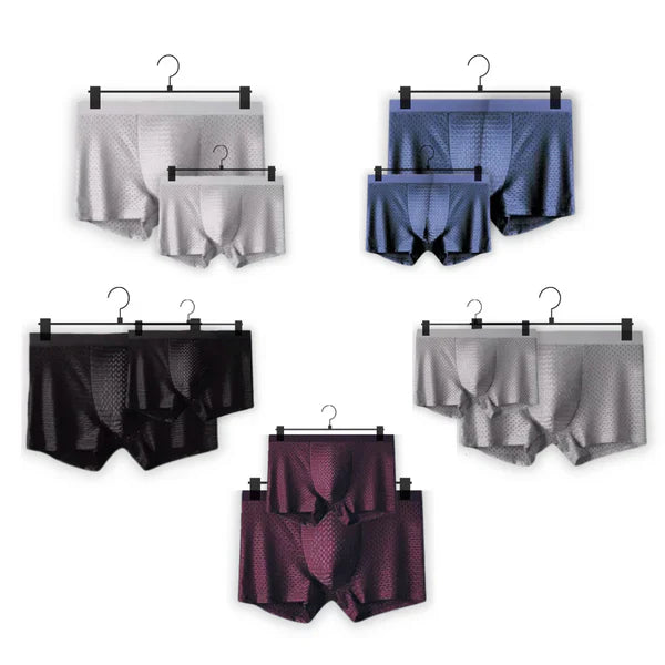 3x6 Calzoncillos Boxer de Bambú + Envío Gratis [72% Algodón Egipcio y 38% Fibra de Bambú]