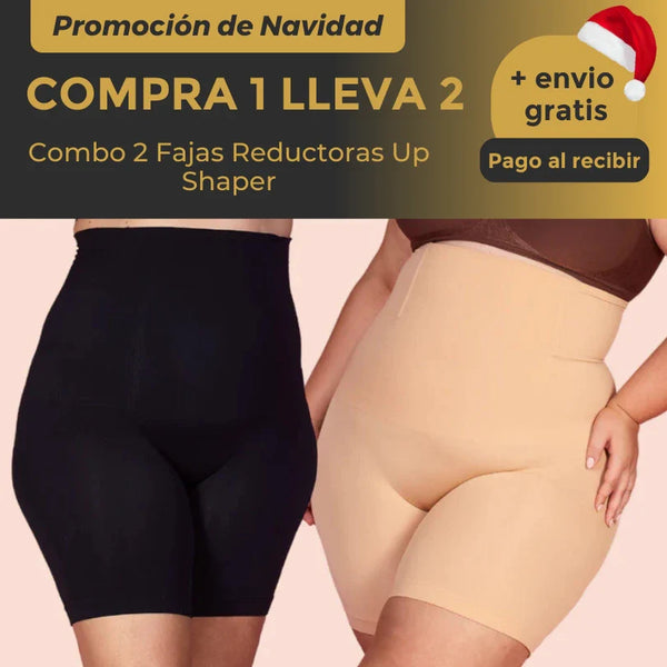 2 Up Shapers - Fajas Reductoras moldeadores que no se enrollan - COMPRA 1 LLEVE 2