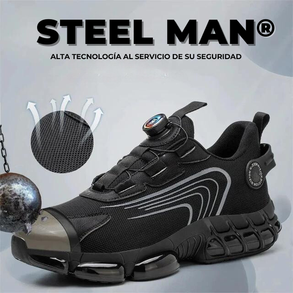 Zapato SuperProtector - Stell Man + Envío Gratis y Regalo Exclusivo! [Material de Calidad Superior]