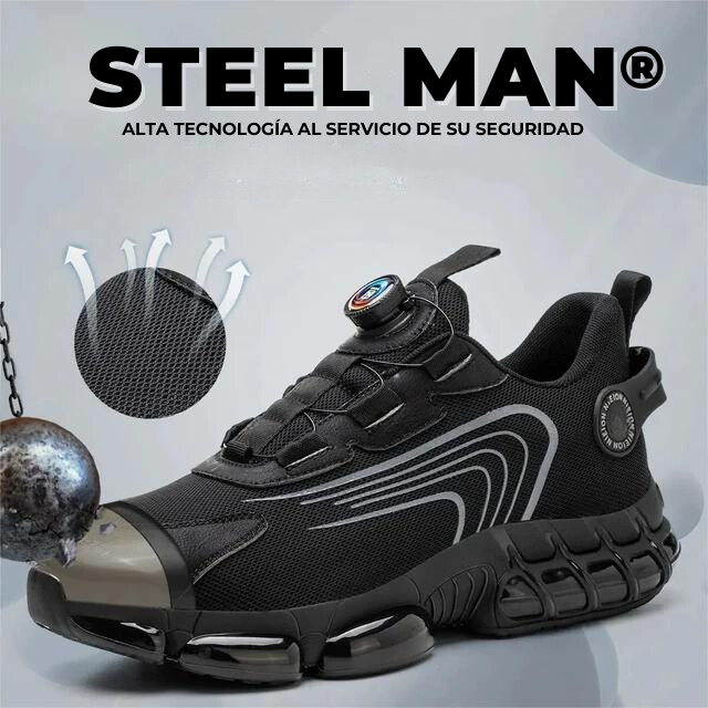 Zapato SuperProtector - Stell Man + Envío Gratis y Regalo Exclusivo! [Material de Calidad Superior]